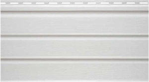 Планка "софит" белая Т-19 - 3м.